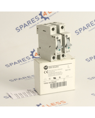 Allen Bradley Leistungsschalter 1492-SP1B200 Ser. C (2Stk.) OVP