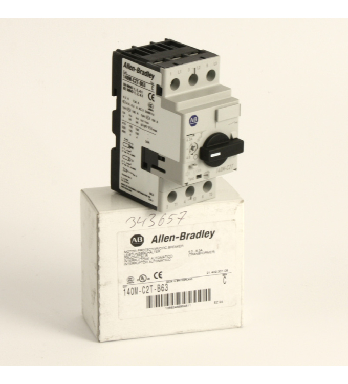 Allen Bradley Motorschutzschalter 140M-C2T-B63 Ser.C OVP