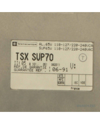 Schneider Electric Telemecanique Power Supply TSX7 TSXSUP70 GEB