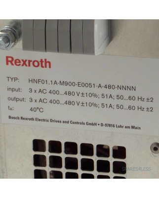 Rexroth Netzfilter HNF01.1A-M900-E0051-A-480-NNNN GEB