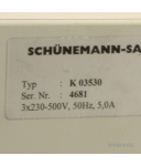 SCHÜNEMANN-SAB/ Neppel Systemtechnik  K03530 NOV