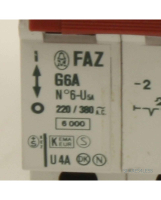 Klöckner Moeller Leitungsschutzschalter FAZG6A #K2 GEB