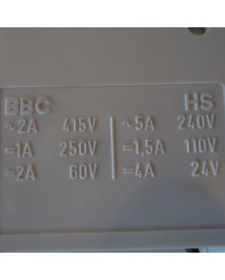 BBC Leistungsschalter S271 K4A GEB