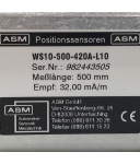 ASM Positionssensor WS10-500-420A-L10 OVP