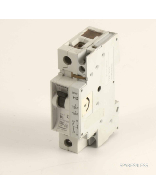 Siemens Leitungsschutzschalter 5SX2106-6 + 5SX9100HS GEB