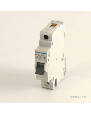 hager Leitungsschutzschalter MC 104 C4 GEB