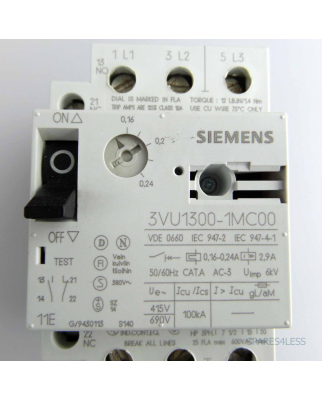 Siemens Leistungsschalter 3VU1300-1MC00 GEB