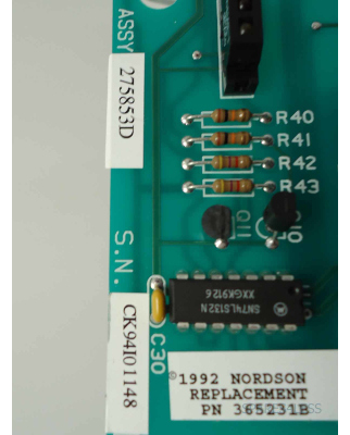 Nordson Circuit Board 275853D NOV
