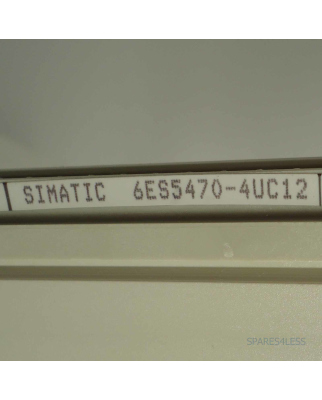 Simatic S5 AO470 6ES5 470-4UC12 OVP