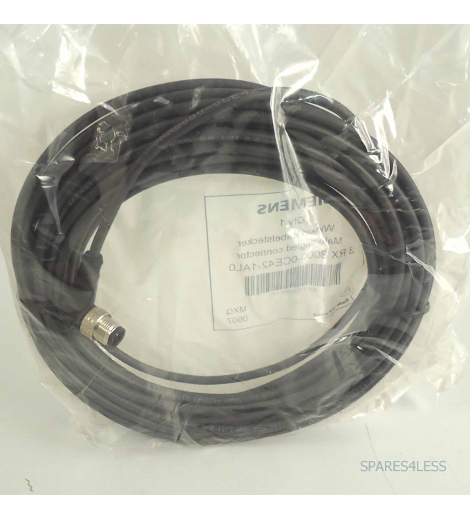 Siemens Winkel-Kabelstecker mit 10M Leitung 3RX8000-0CE42-1AL0 OVP