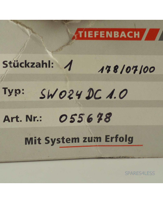Tiefenbach Schlupfwächter SW024 DC1.0 055678 OVP