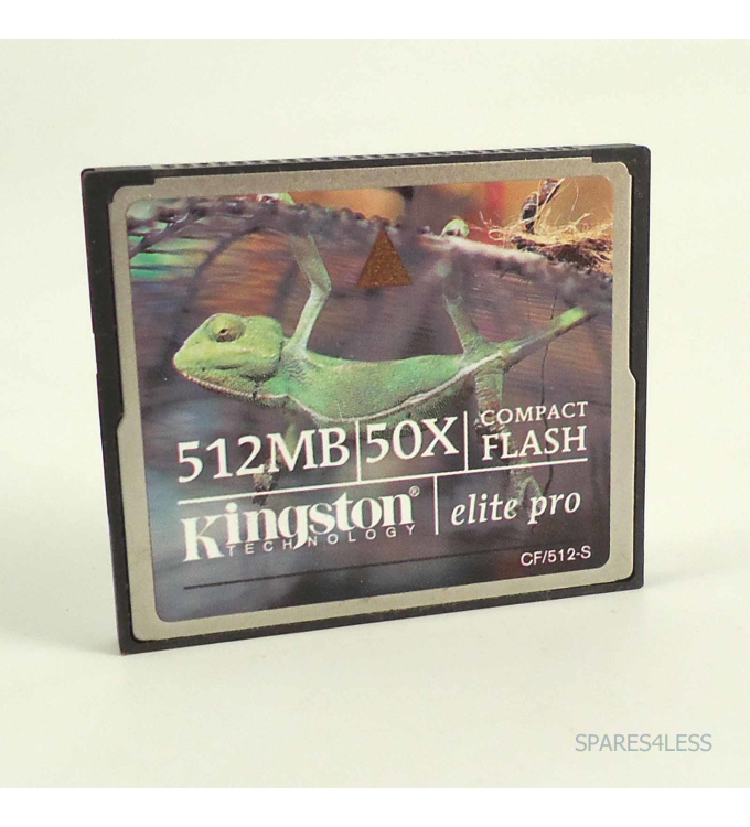 Kingston elite pro Compact Flash Card 512MB CF/512-S GEB
