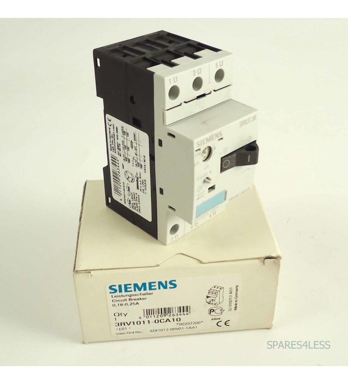 Siemens Leistungsschalter 3RV1011-0CA10 OVP