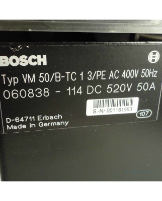 Bosch Versorgungsmodul Typ VM 50/B-TC1 060838-114  GEB