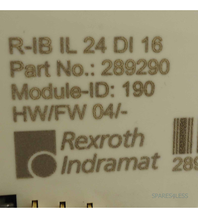 Inline-Digital-Eingabeklemme 16 Eingänge R-IB IL 24 DI 16-PAC REXROTH 