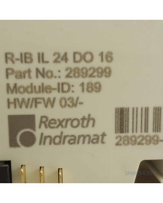 Rexroth Inline Digital-Ausgabeklemme R-IB IL 24 DO 16...