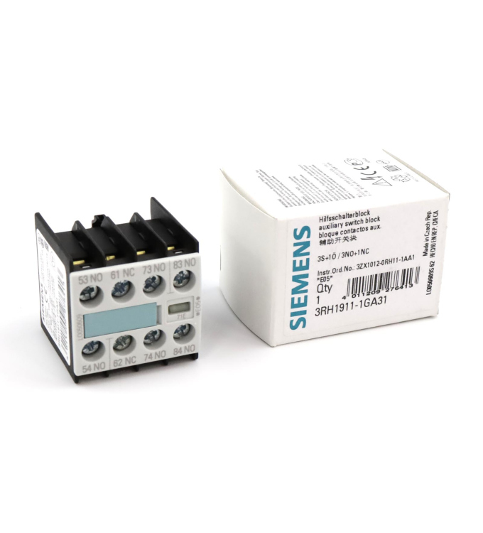 Siemens Hilfsschalterblock 3RH1911-1GA31 OVP