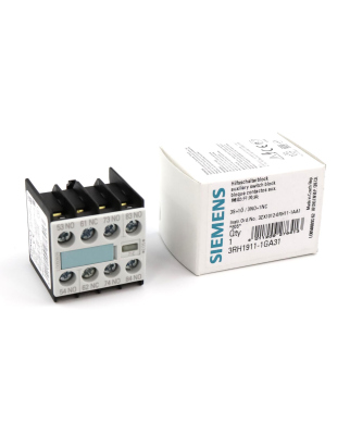 Siemens Hilfsschalterblock 3RH1911-1GA31 OVP