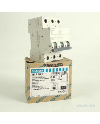 Siemens Leitungsschutzschalter 5SL6 340-7 OVP