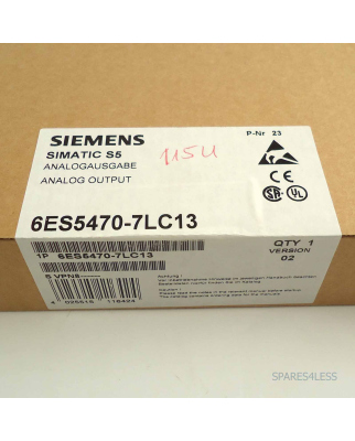 Simatic S5 AO470 6ES5 470-7LC13 SIE