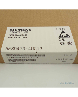 Simatic S5 AO470 6ES5 470-4UC13 SIE