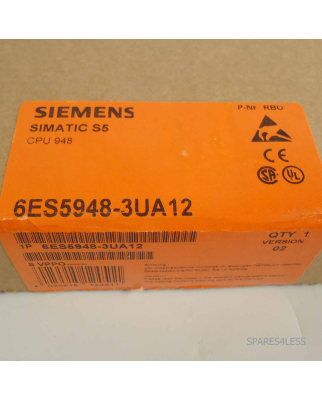 Simatic S5 CPU948 6ES5 948-3UA12 REM/SIE