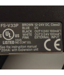 Keyence Lichtleiter Messverstärker FS-V33P NOV