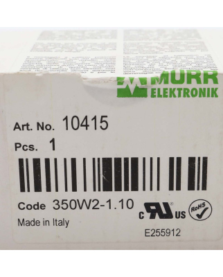 MURR ELEKTRONIK Netzentstörfilter 10415 OVP