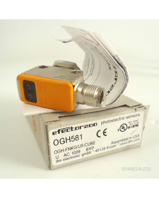 ifm efector 200 Reflexlichttaster OGH581 OGH-FNKG/US/CUBE...