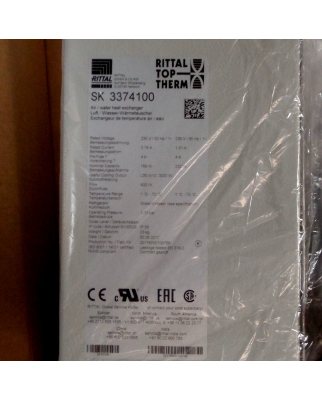 RITTAL Luft/Wasser-Wärmetauscher SK3374.100 OVP