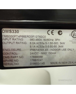 Danfoss Motorstarter DMS330 178B9339 3kW NOV
