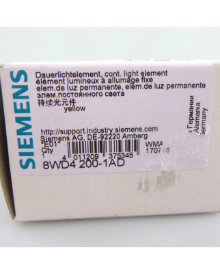 Siemens Dauerlichtelement Gelb 8WD4 200-1AD OVP