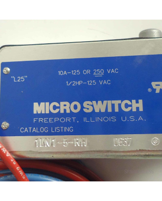 Honeywell Endschalter Micro Switch 1LN1-5-RH NOV