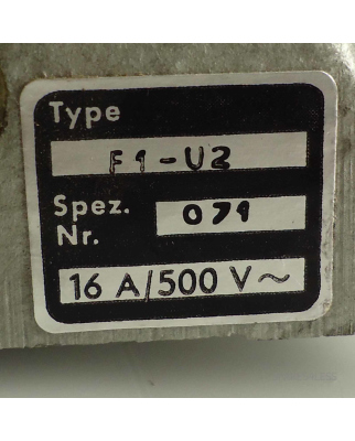 BERNSTEIN Fußschalter F1-U2 071 16A/500V NOV