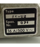 BERNSTEIN Fußschalter F1-U2 071 16A/500V NOV