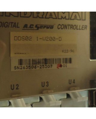 INDRAMAT Servo-Controller DDS02.1-W200-D GEB