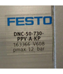Festo Pneumatikzylinder DNC-50-730-PPV-A-KP 163366 OVP
