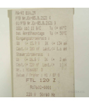 Endress+Hauser Nivotester FTL120Z 917602-0001 GEB