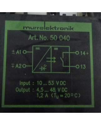 Murr elektronik Optokopplermodul AMMS 10-44/1 50040 GEB