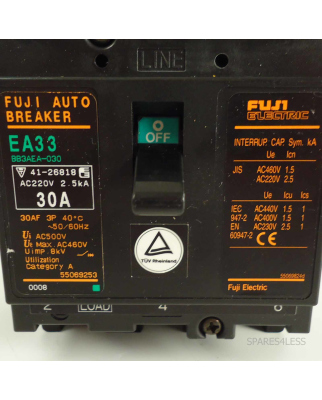Fujitsu electric Motorschutzschalter EA33 BB3AEA-030 GEB