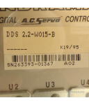INDRAMAT Servo-Controller DDS 2.2-W015-B GEB