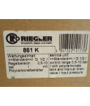 Riegler Wartungseinheit 861K G1/2 0,5-10bar OVP