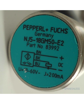Pepperl+Fuchs Näherungsschalter NJ5-18GM50-E2 83992 NOV