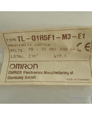 Omron Induktiver Näherungsschalter TL-Q1R5F1-M3-E1 OVP