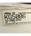 ifm efector 100 kapazitiver Näherungsschalter KG5006 KG-3008-BPKG OVP
