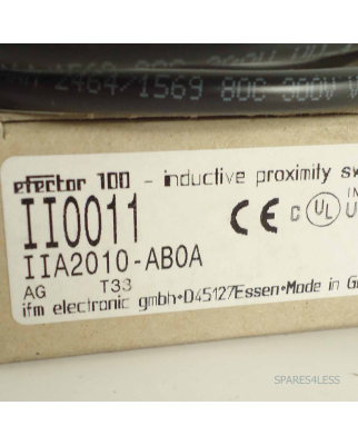 ifm efector induktiver Näherungsschalter II0011 IIA2010-AB0A OVP