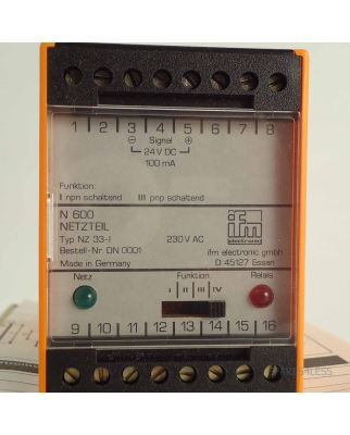 ifm Netzteil N600 NZ33-I DN0001 OVP