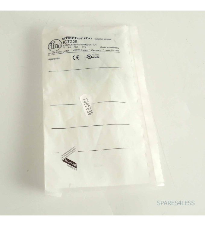 ifm efector induktiver Näherungsschalter IGT225 IGK3008-BPKG/M/V4A/US-1041 OVP