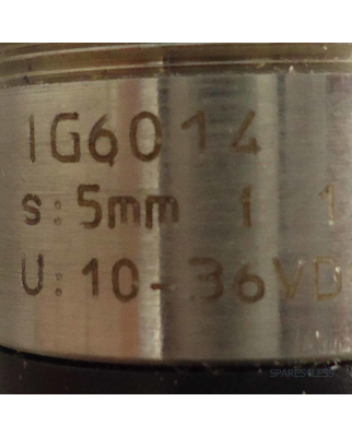 ifm efector induktiver Näherungsschalter IG6014 IGK3005-BPKG/V4A/US-100-DPS OVP