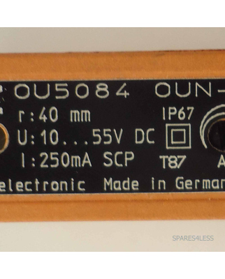 ifm Reflexionslichtschranke OU5084 OUN-DPKG/US GEB